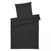 Soft-Flanell Bezüge aus Baumwolle - 000009 - Schwarz | Grau