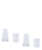 2er-Pack Sneakersocken - 2000 white - Weiß