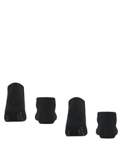 2er-Pack Sneakersocken - 3000 black - Schwarz