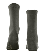 Socken aus Merinowolle-Mix - 7826 military - Grün