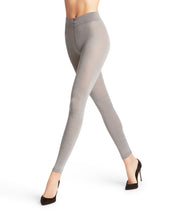 Leggings aus Schurwollemix - 3830 light grey mel. - Grau