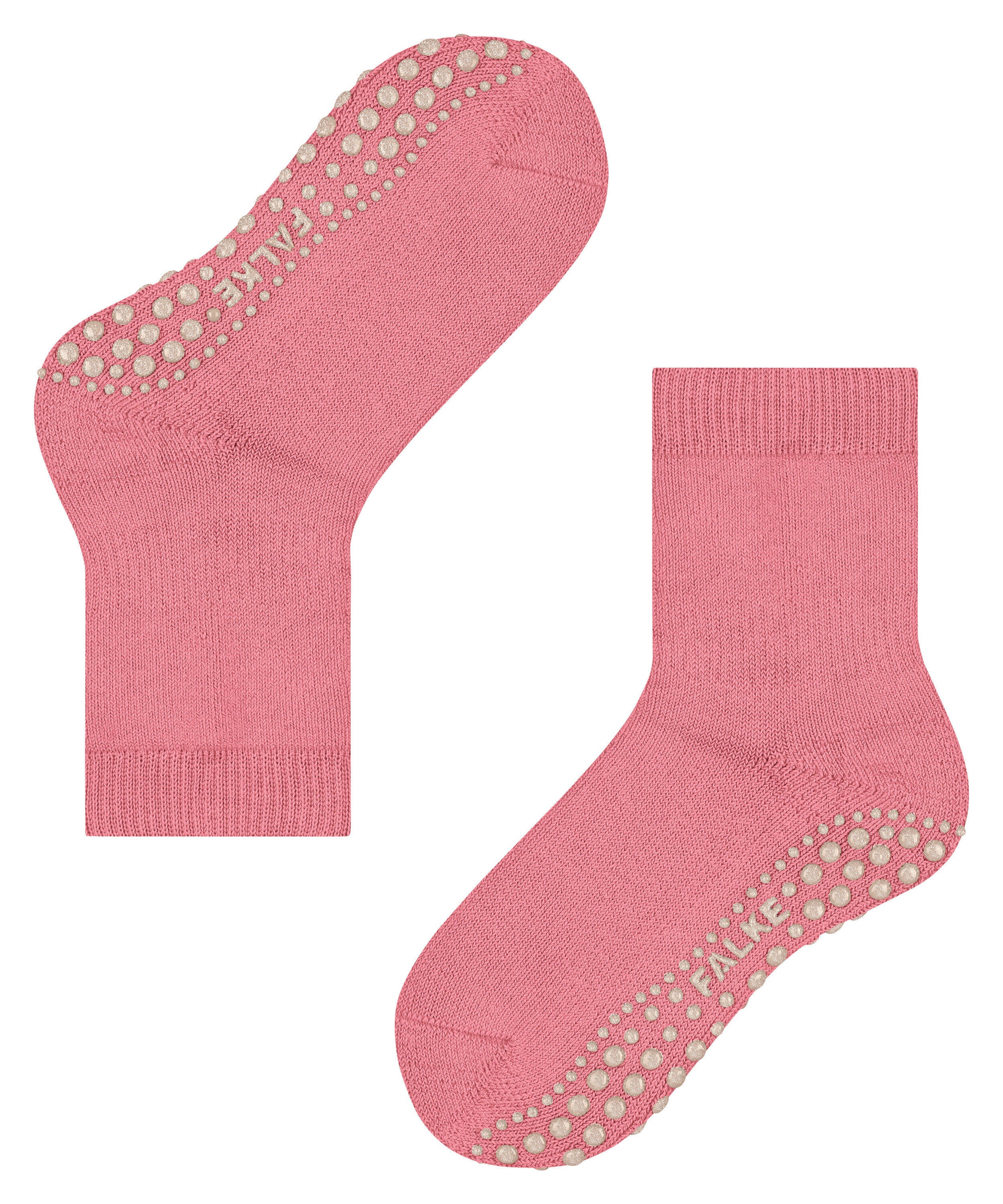 Stoppersocken aus Baumwollmix - 8773 tea rose - Rosa