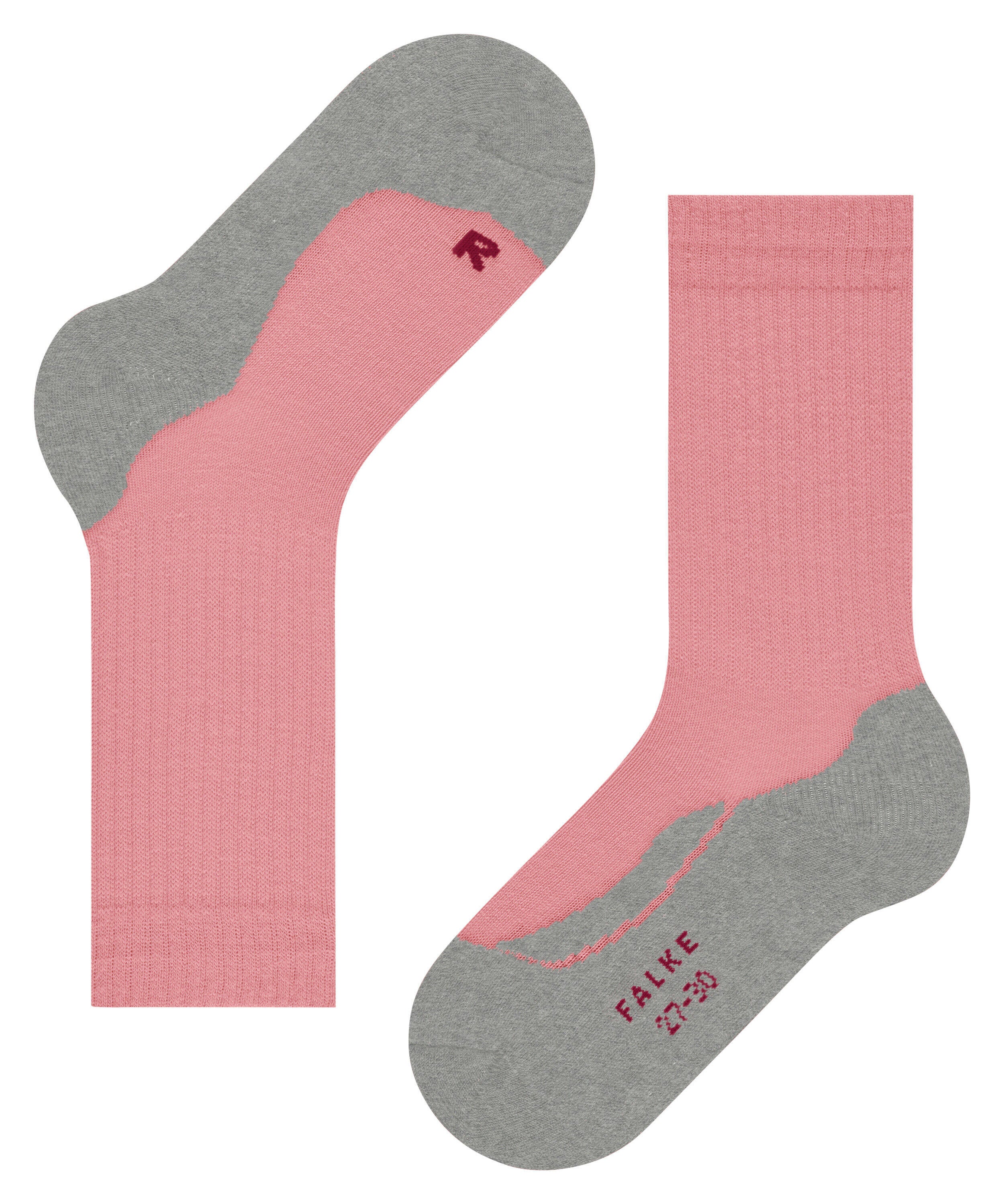 Socken Active Warm - 8773 tea rose - Pink | Grau