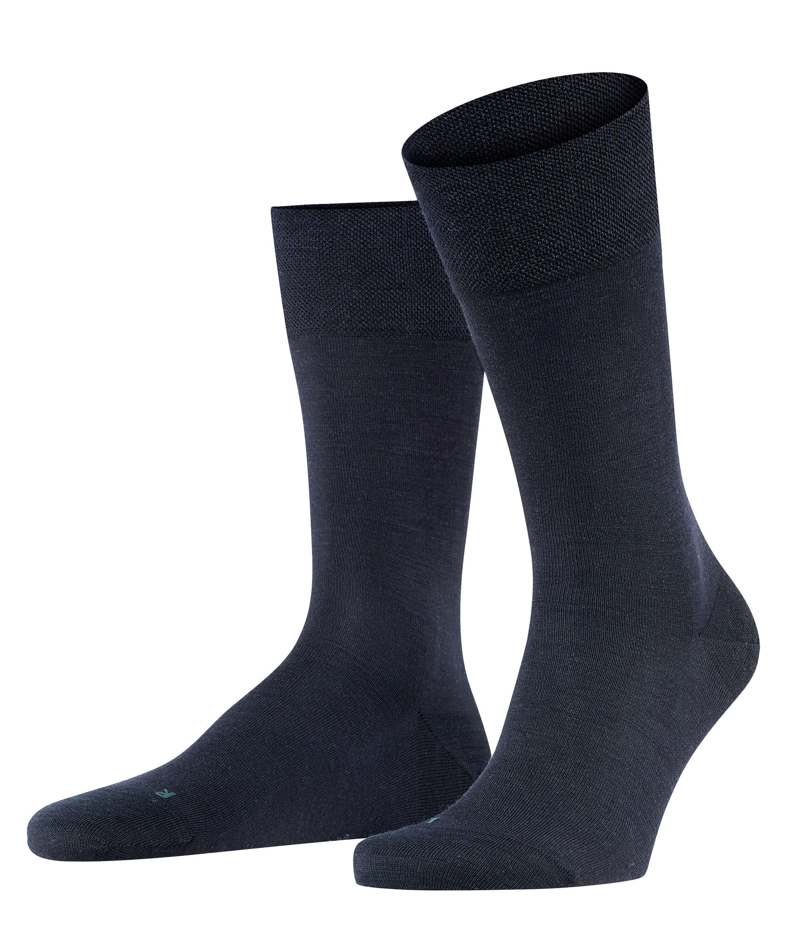 Socken aus Schurwollmix - 6375 dark navy - Blau