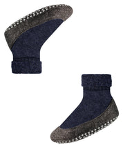 Stoppersocken - 6680 dark blue - Blau | Grau