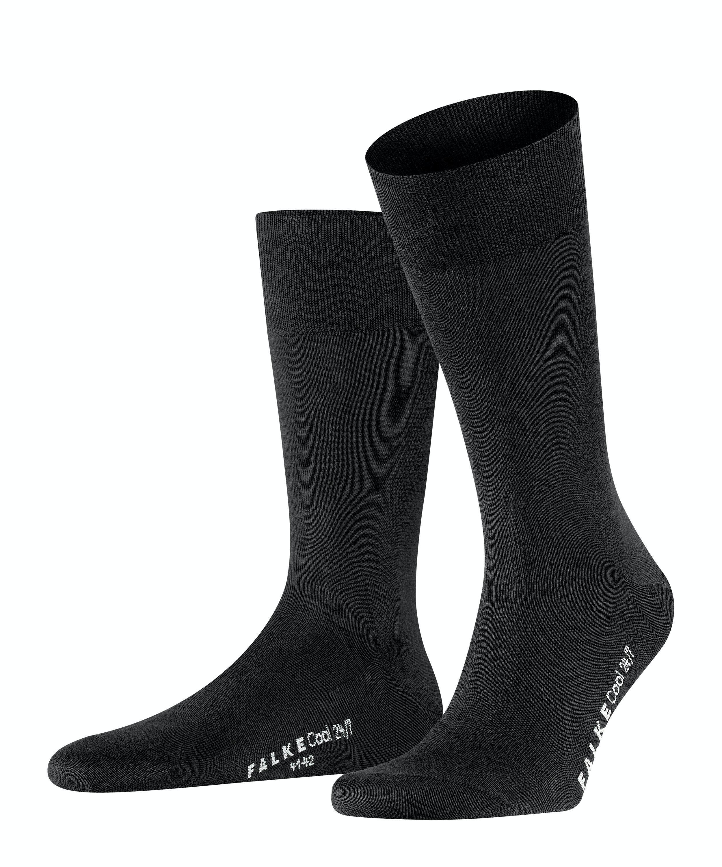 7 Socken mit kühlendem Effekt - 3000 black - Schwarz