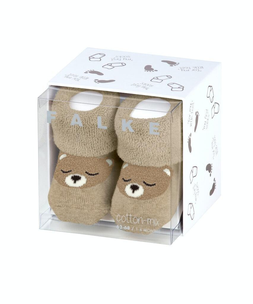 Babysocken mit Print - 4650 sand mel. - Beige