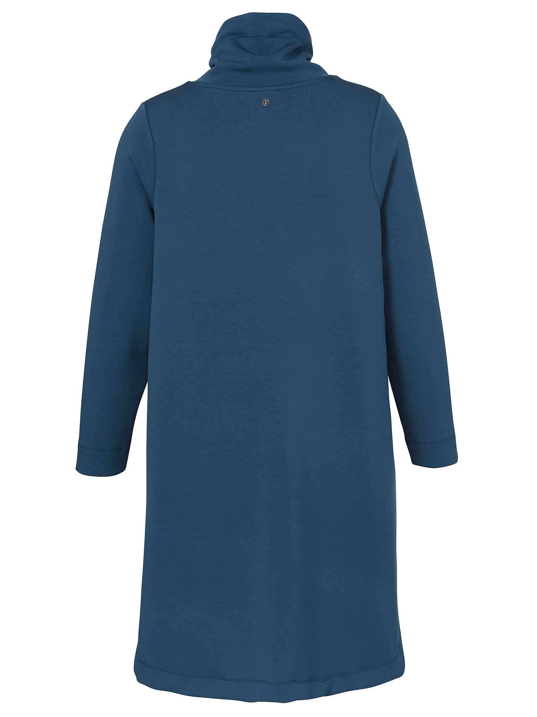 Langes Sweatshirt mit Turtleneck - 844 - Blau