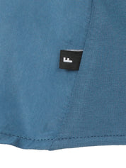 Schlupfbluse aus Baumwollmix - 844 - Blau