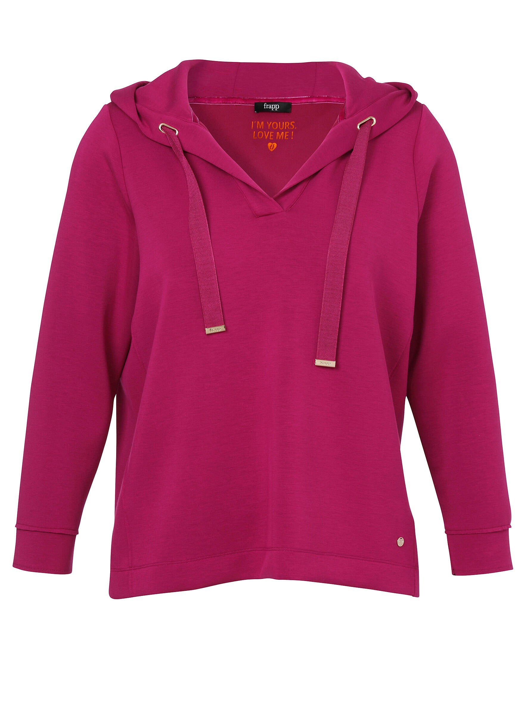 Sweatshirt mit Kapuze - 254 - Pink