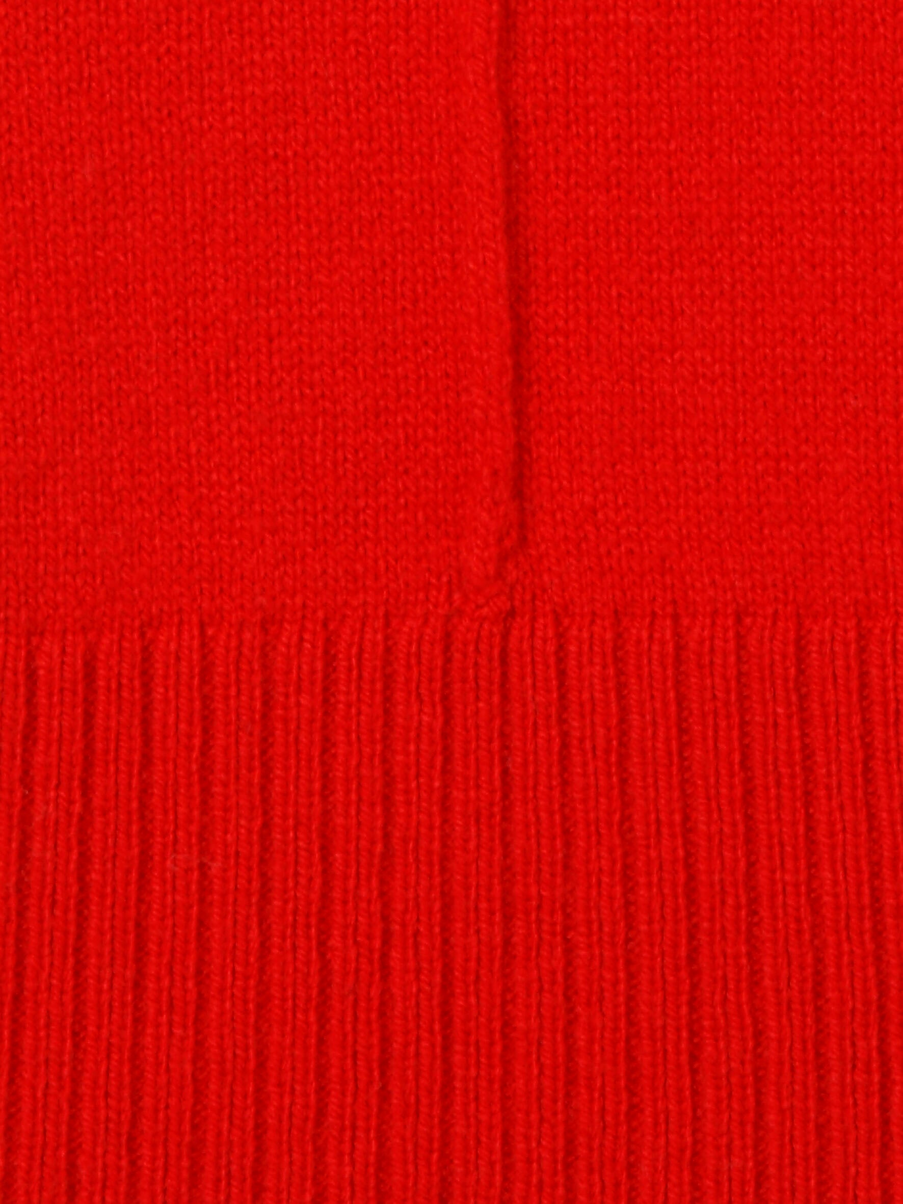 Strickpullover aus Wollmix - 354 - Rot