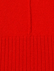 Strickpullover aus Wollmix - 354 - Rot