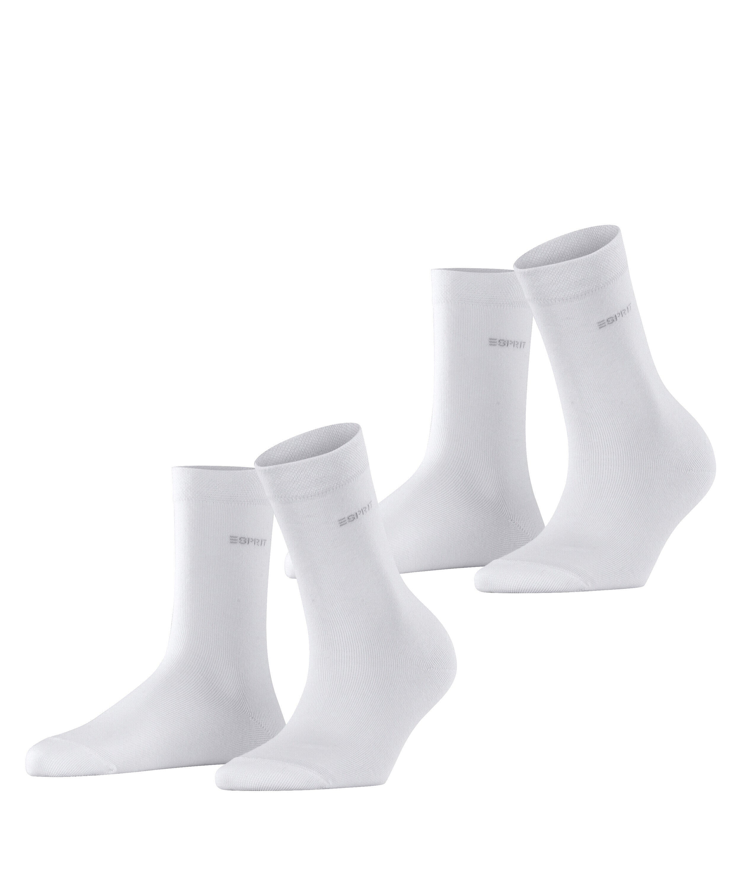 2er-Pack Socken - 2000 white - Weiß