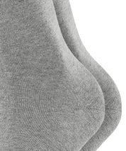 2er-Pack Socken - 3390 light greymel. - Grau