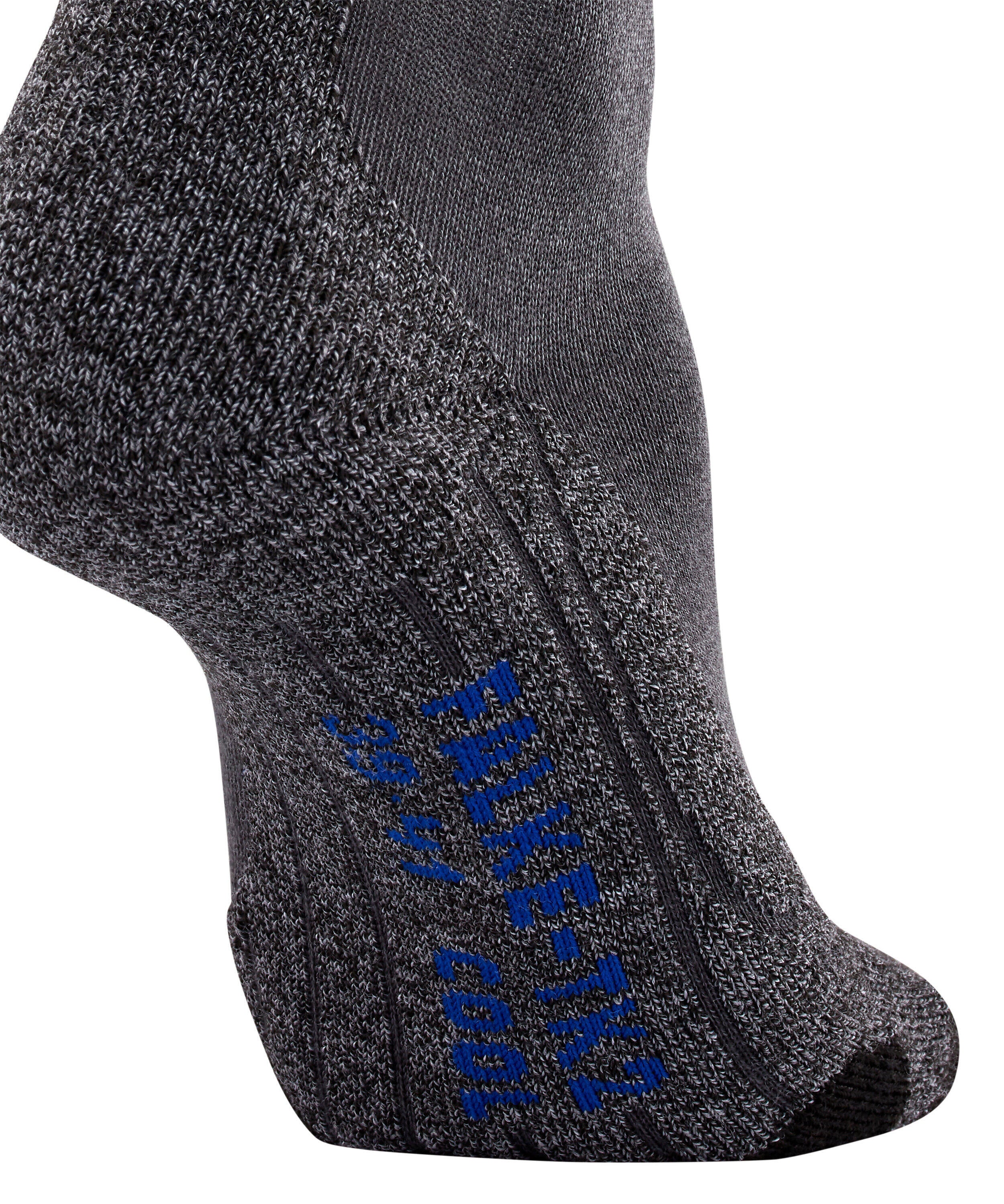 Trekking-Socken TK2 cool - 3180 asphalt mel. - Grau