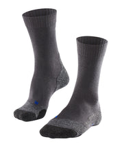 Trekking-Socken TK2 cool - 3180 asphalt mel. - Grau