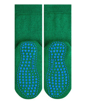 Stoppersocken aus Baumwollmix - 7290 grass green - Grün