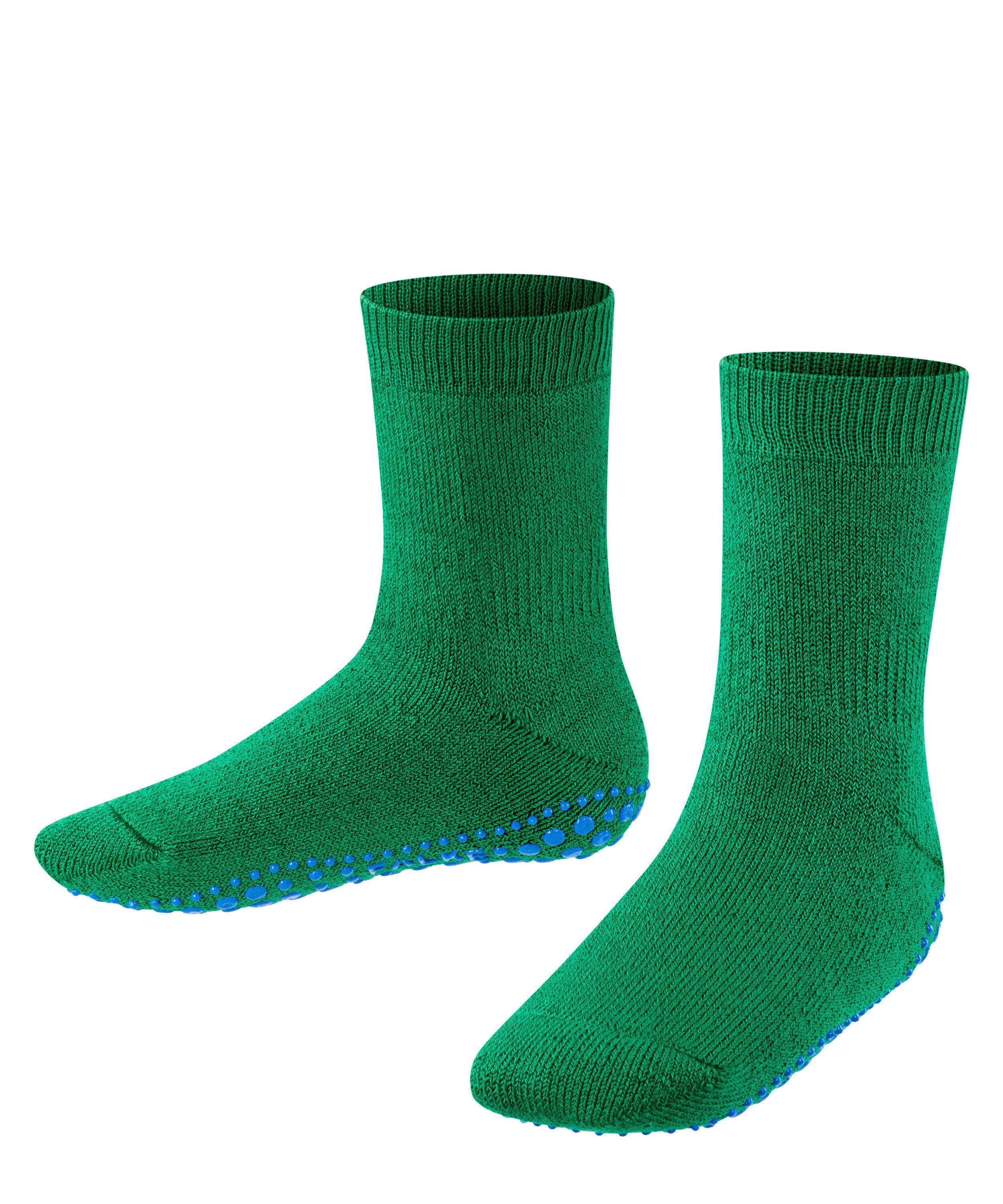 Stoppersocken aus Baumwollmix - 7290 grass green - Grün