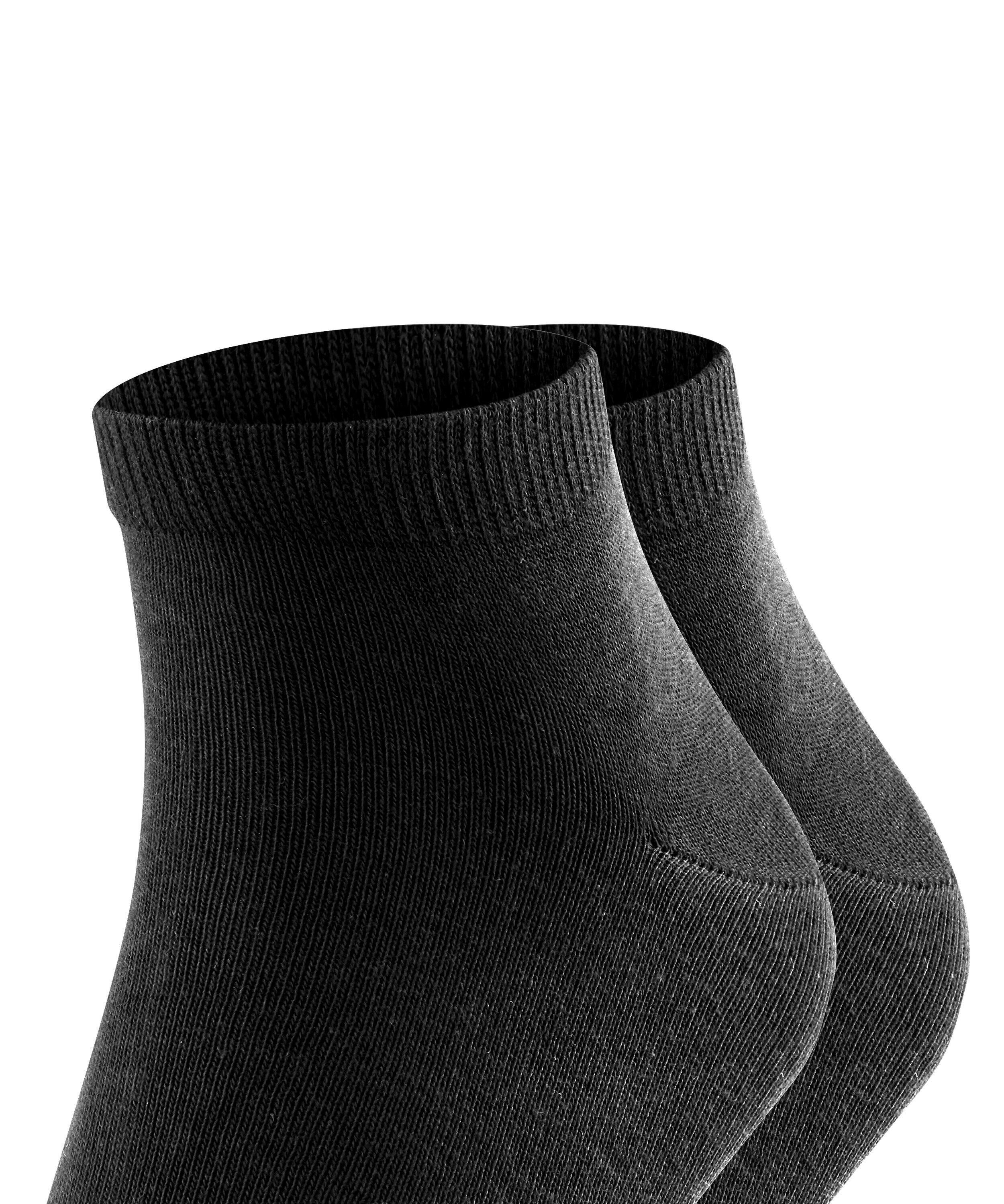 2er-Pack Sneakersocken aus Baumwolle - 3000 black - Schwarz