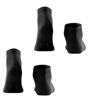 2er-Pack Sneakersocken aus Baumwolle - 3000 black - Schwarz