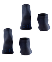 2er-Pack Sneakersocken aus Baumwolle - 6375 dark navy - Blau