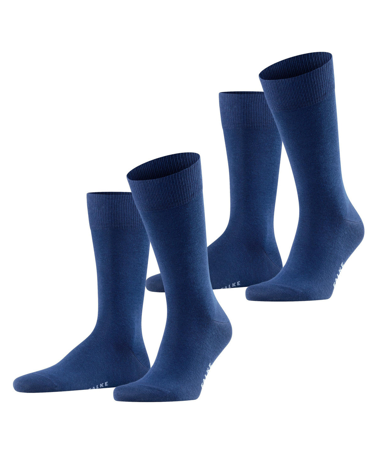 Happy 2-Pack Baumwollstrümpfe - 6000 royal blue - Blau