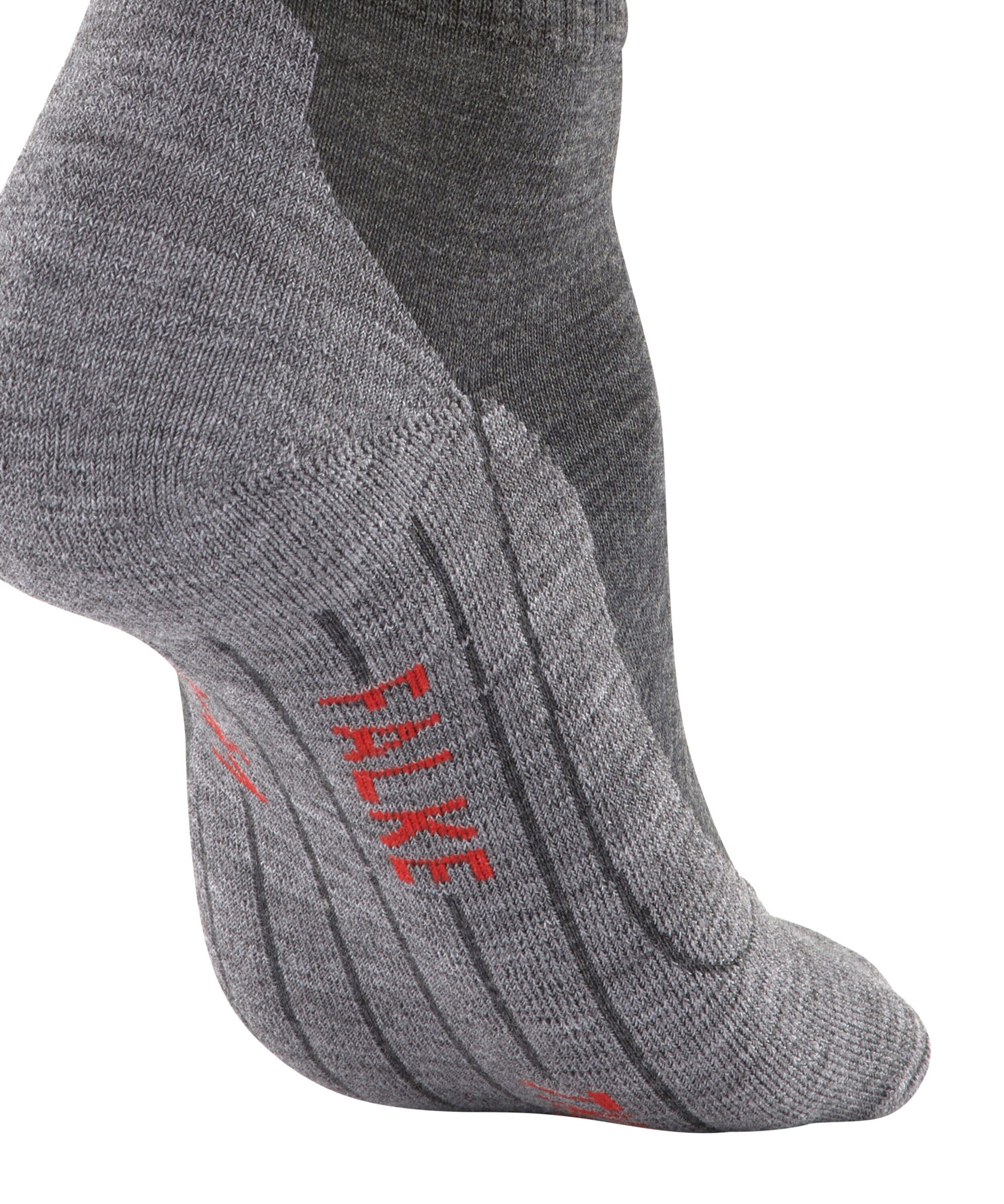 Wandersocken TK5 - 3180 asphalt mel. - Grau