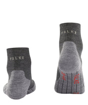 Wandersocken TK5 - 3180 asphalt mel. - Grau