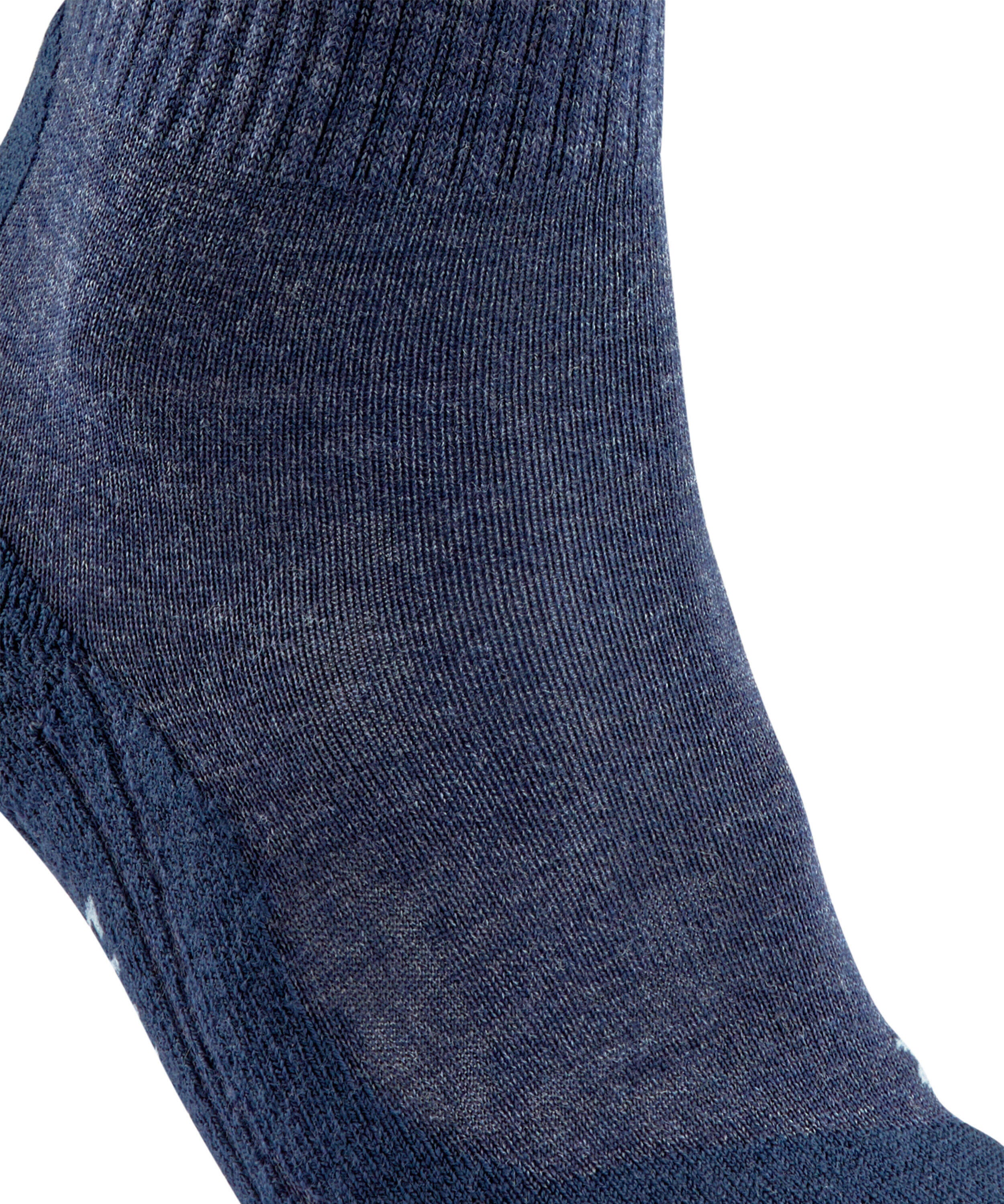 Stricksocken aus Schurwollmix - 6670 jeans - Blau