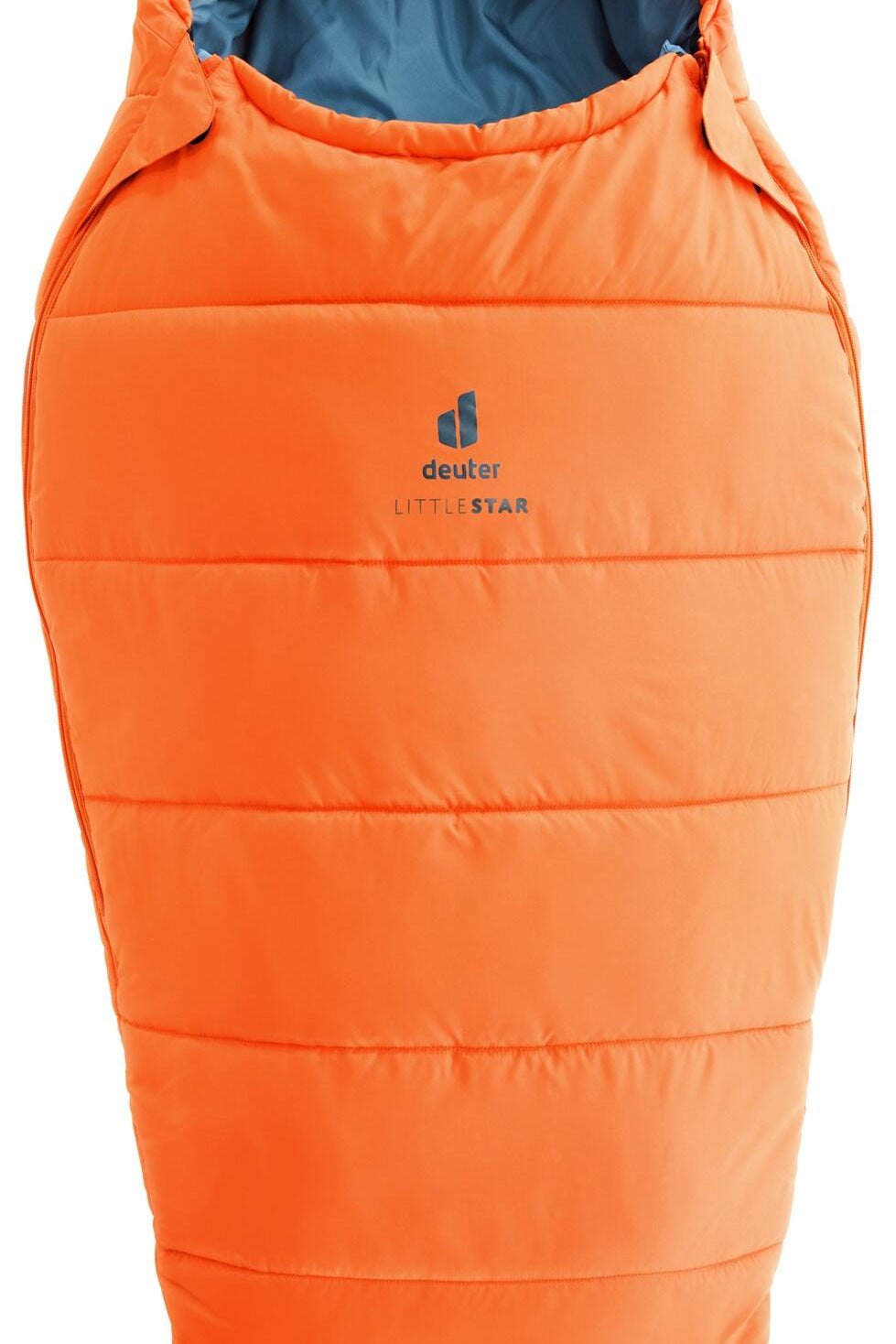 Kinderschlafsack LITTLE STAR - 9315-saffron-slateblue - Blau | Orange