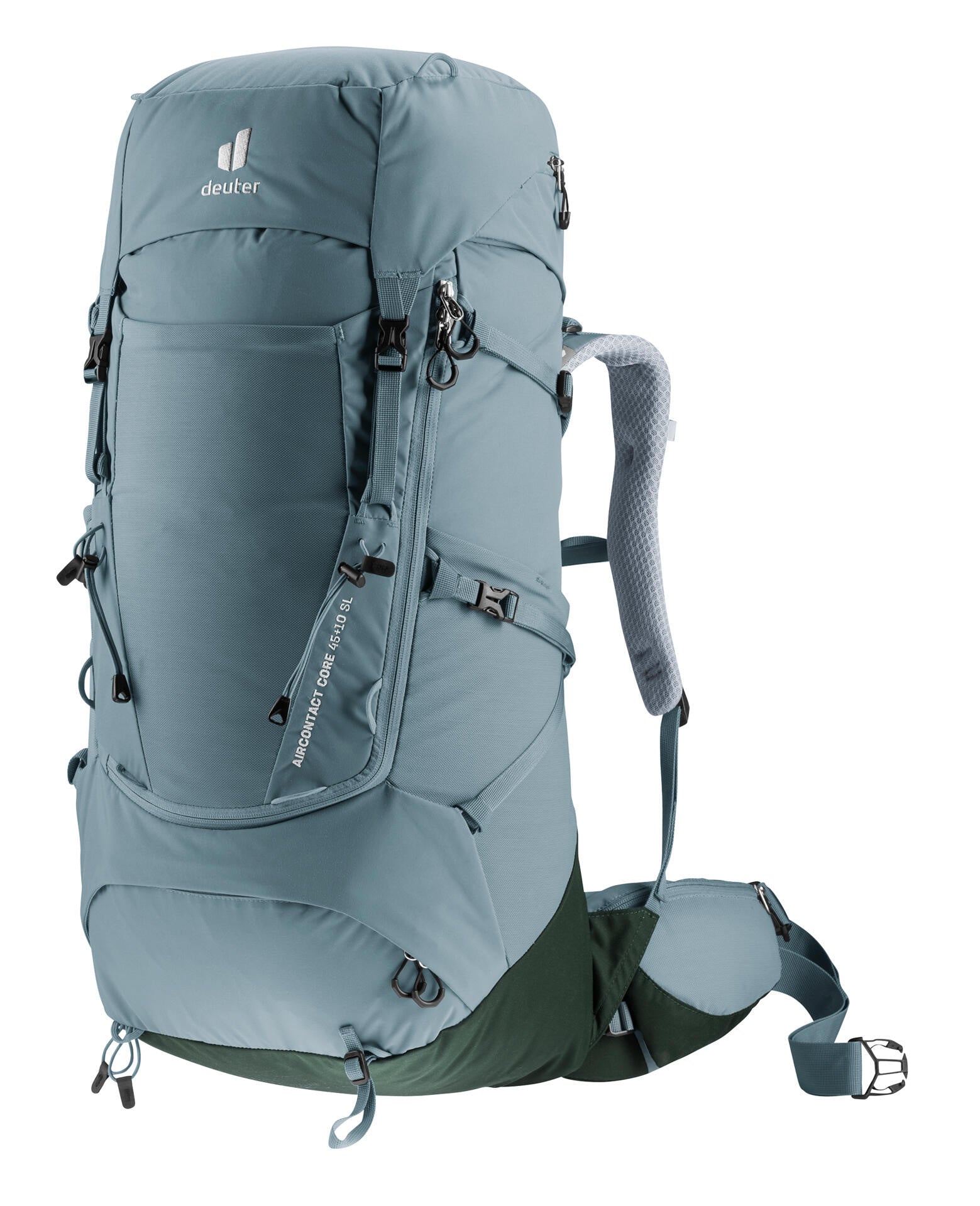 Wanderrucksack Aircontact Core 45+10 S - 4219-shale-ivy - Grün