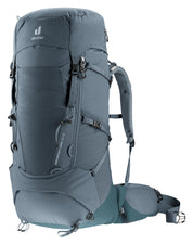 Wanderrucksack Aircontact Core 50+10 - 4409-graphite-shale - Grün