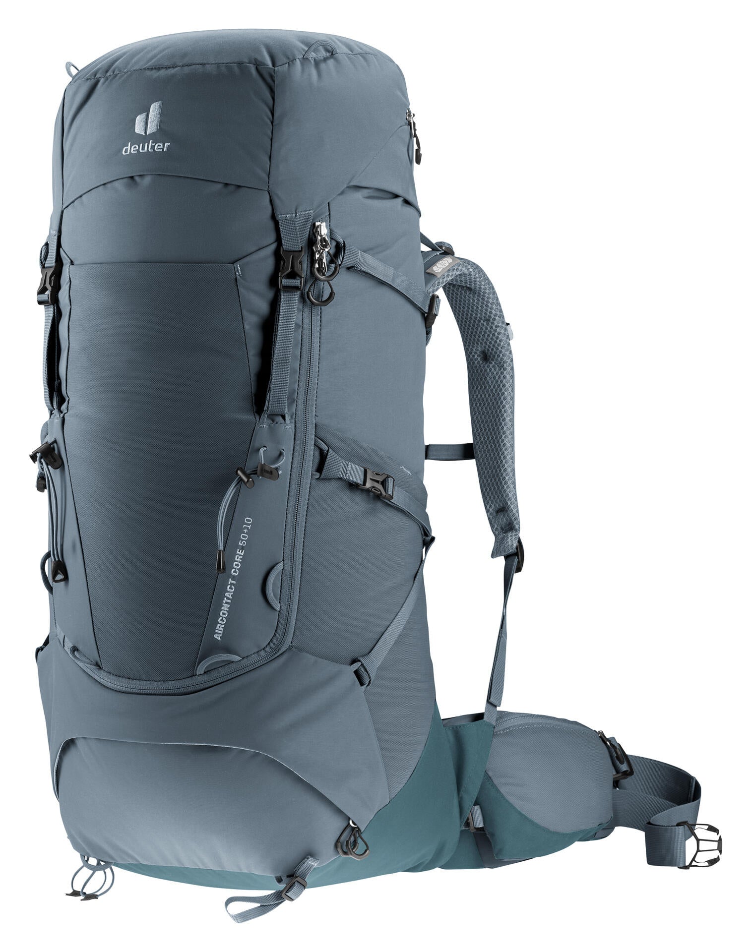 Wanderrucksack Aircontact Core 50+10 - 4409-graphite-shale - Grün