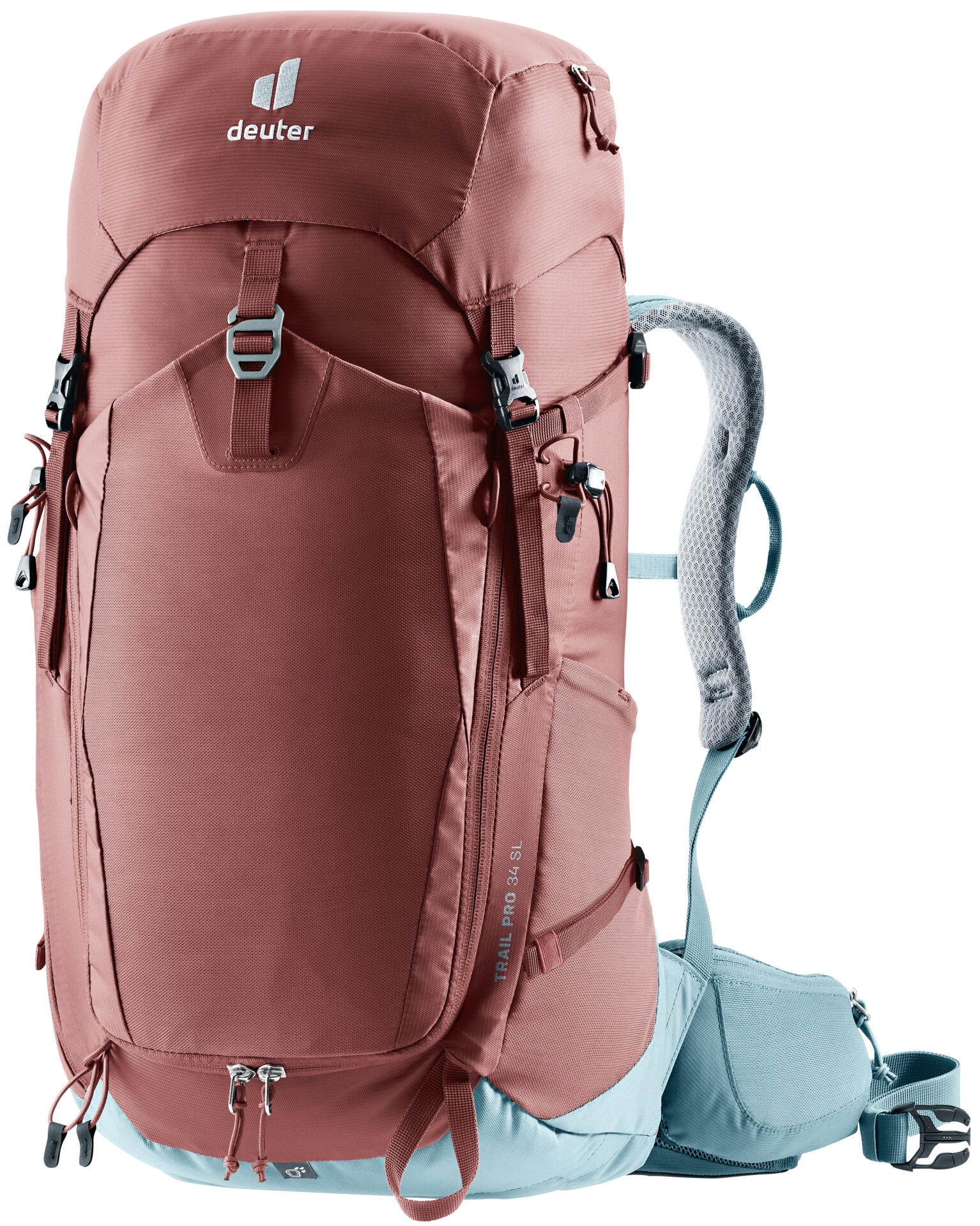 Wanderrucksack Trail Pro 34 SL - 5339-caspia-dusk - Grün | Rot