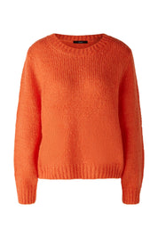 Grober Strickpullover - 3550-cherry tomato - Orange