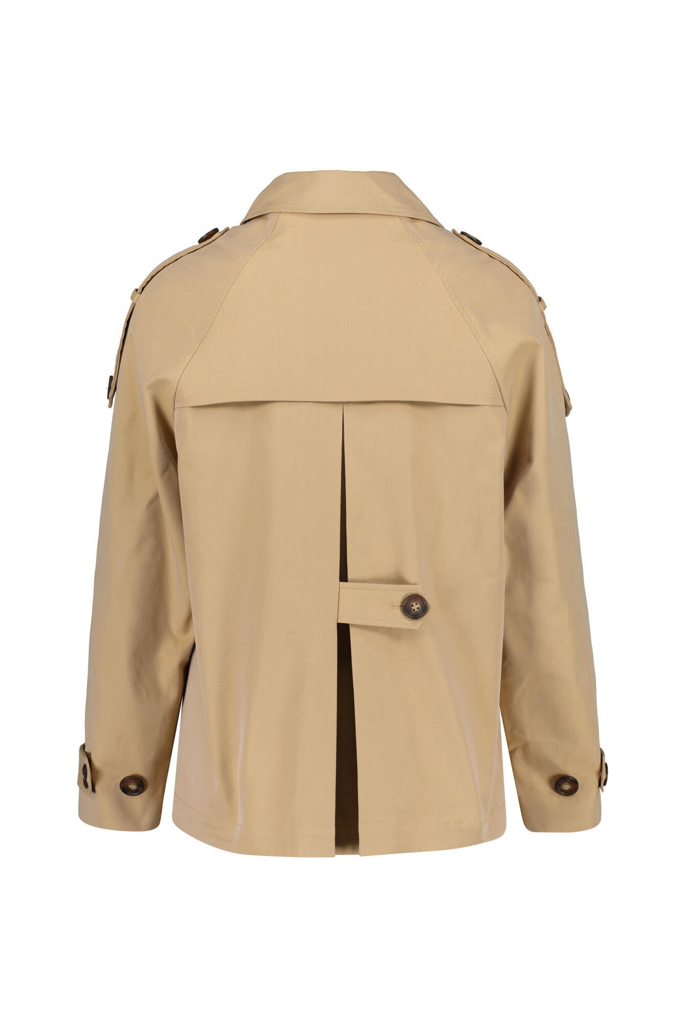 Leichte Jacke in Trenchcoat-Optik - 7364-camel - Beige