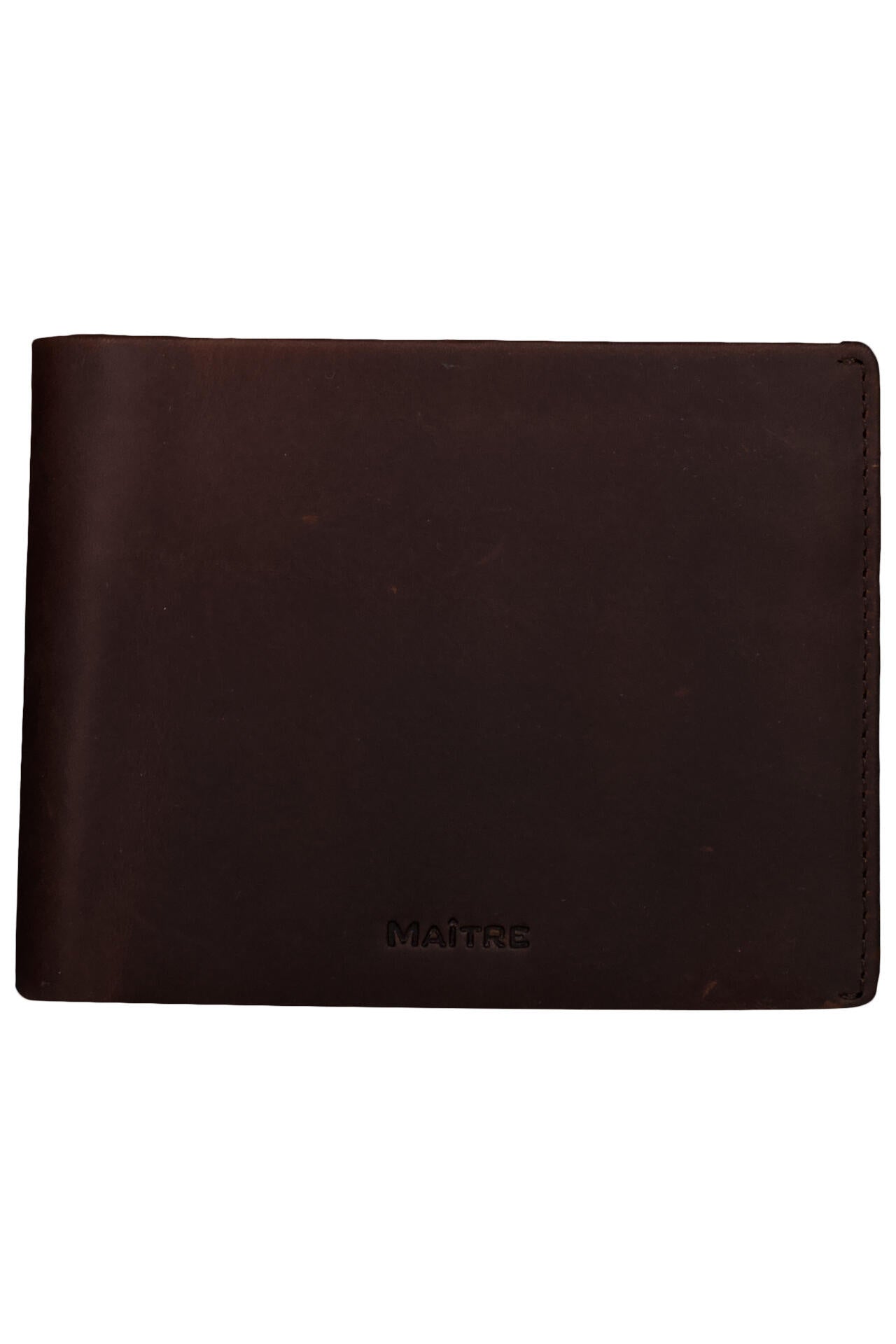 Geldbörse RFID Schutz - 702-darkbrown - Braun