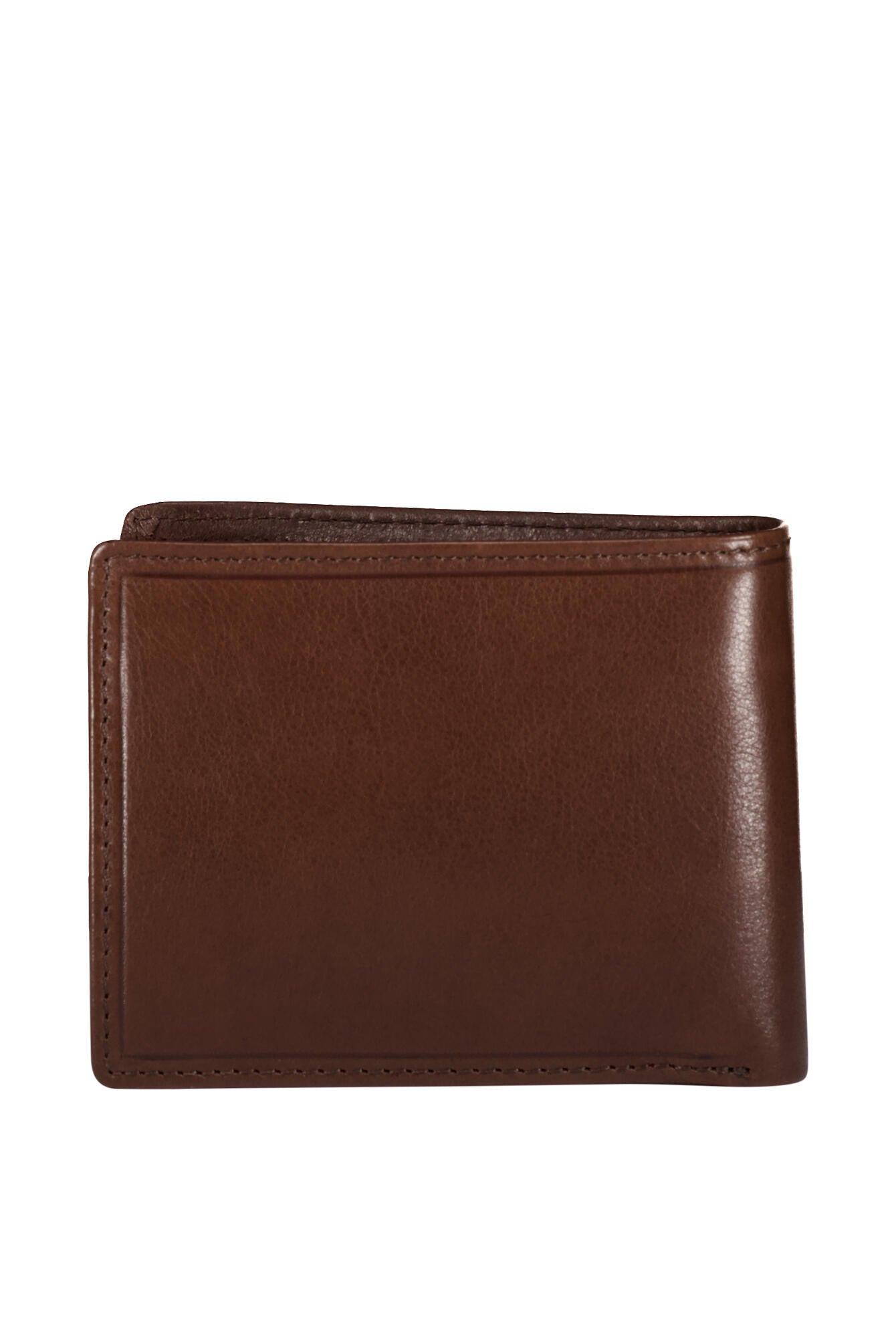 Geldbörse mit RFID Schutz - 702-darkbrown - Braun