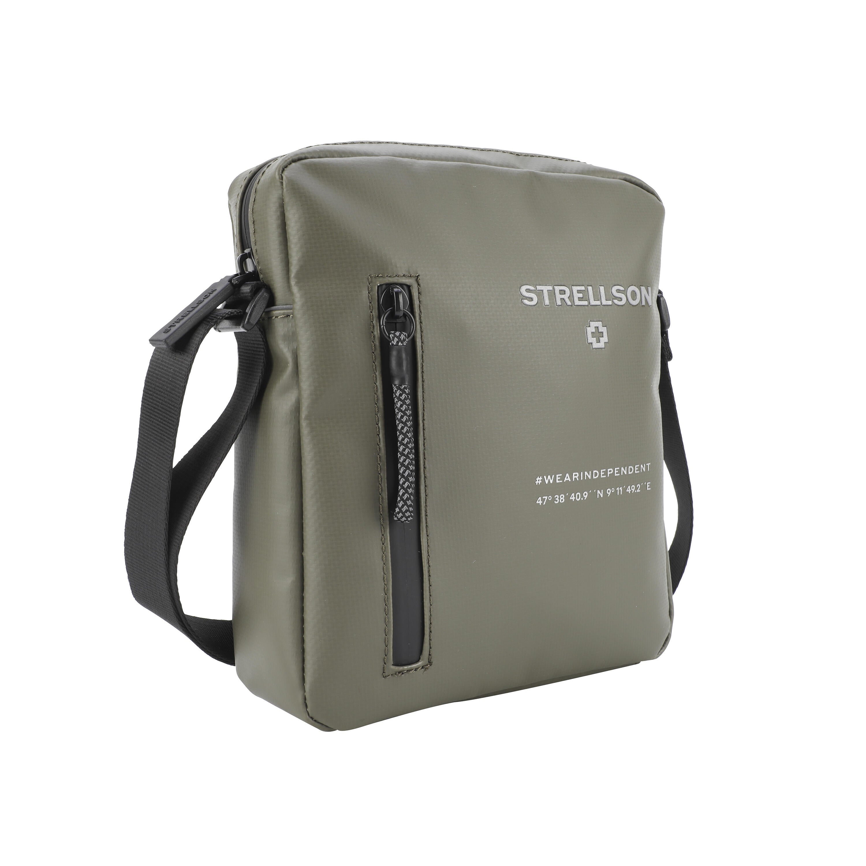 Schultertasche - 603-khaki - Grün