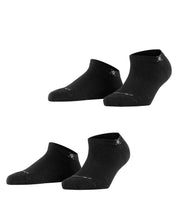 2er-Pack Sneaker Socken - 3000 black - Schwarz