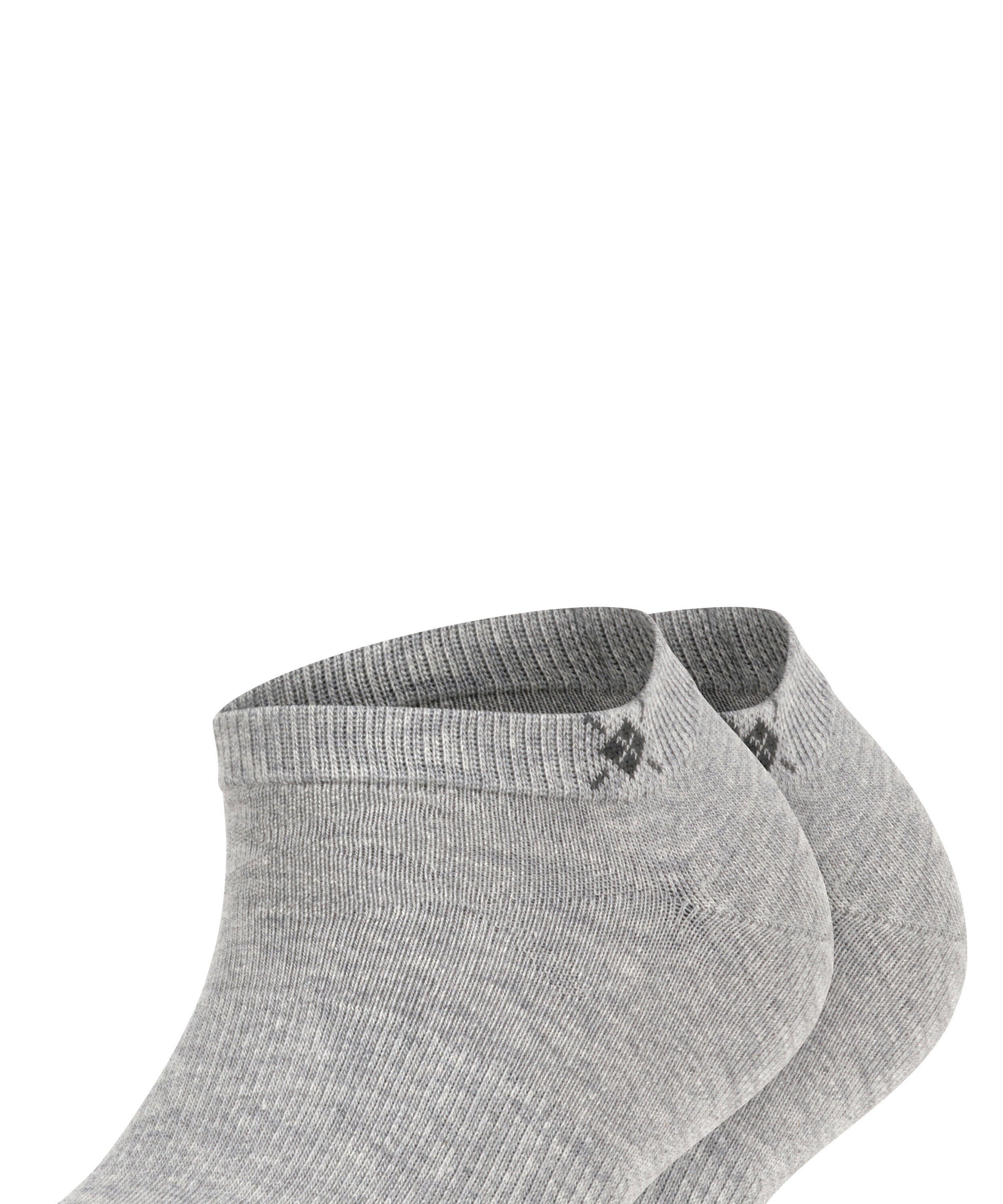 2er-Pack Sneaker Socken - 3400 light grey - Grau