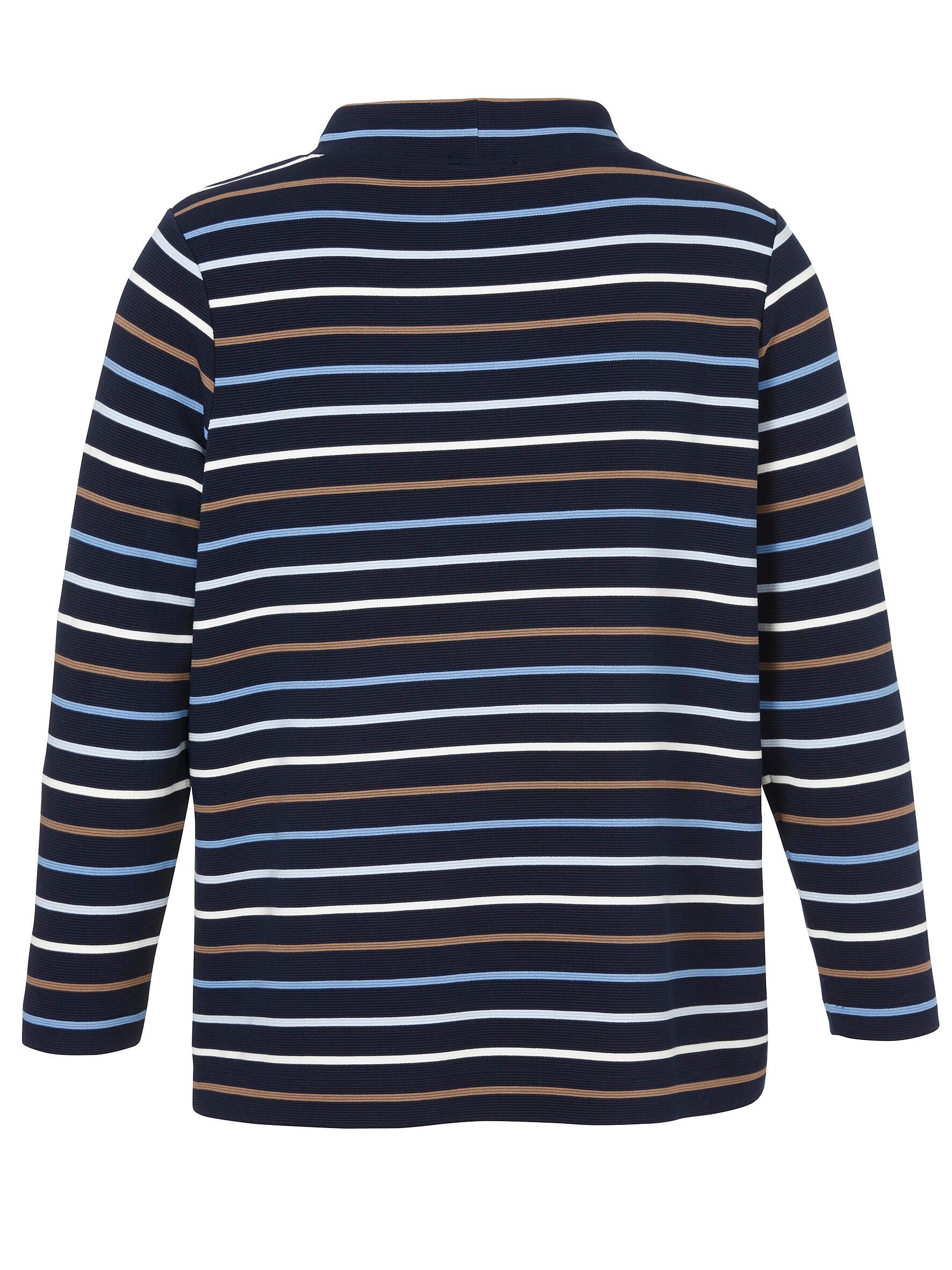 Gestreiftes Sweatshirt - 823 - Blau