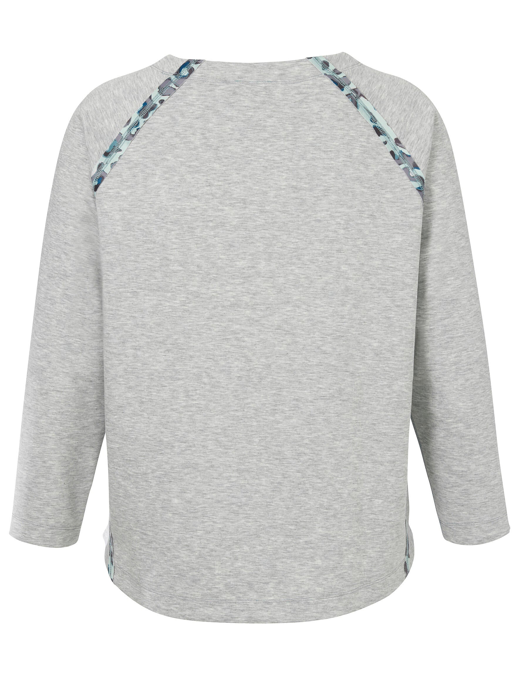 Sweatshirt mit Schriftzug - 173 - Grau