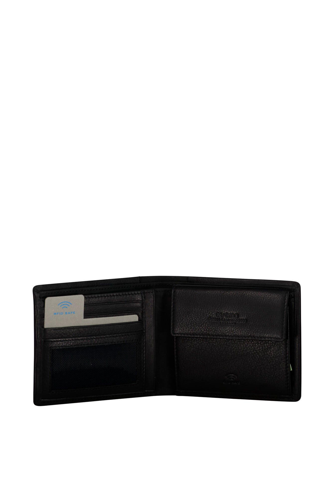 Portemonnaie Bundebach Echtleder - 900-black - Schwarz