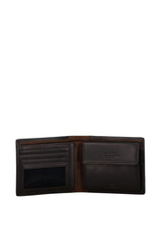 Portemonnaie Bundebach Echtleder - 702-darkbrown - Braun