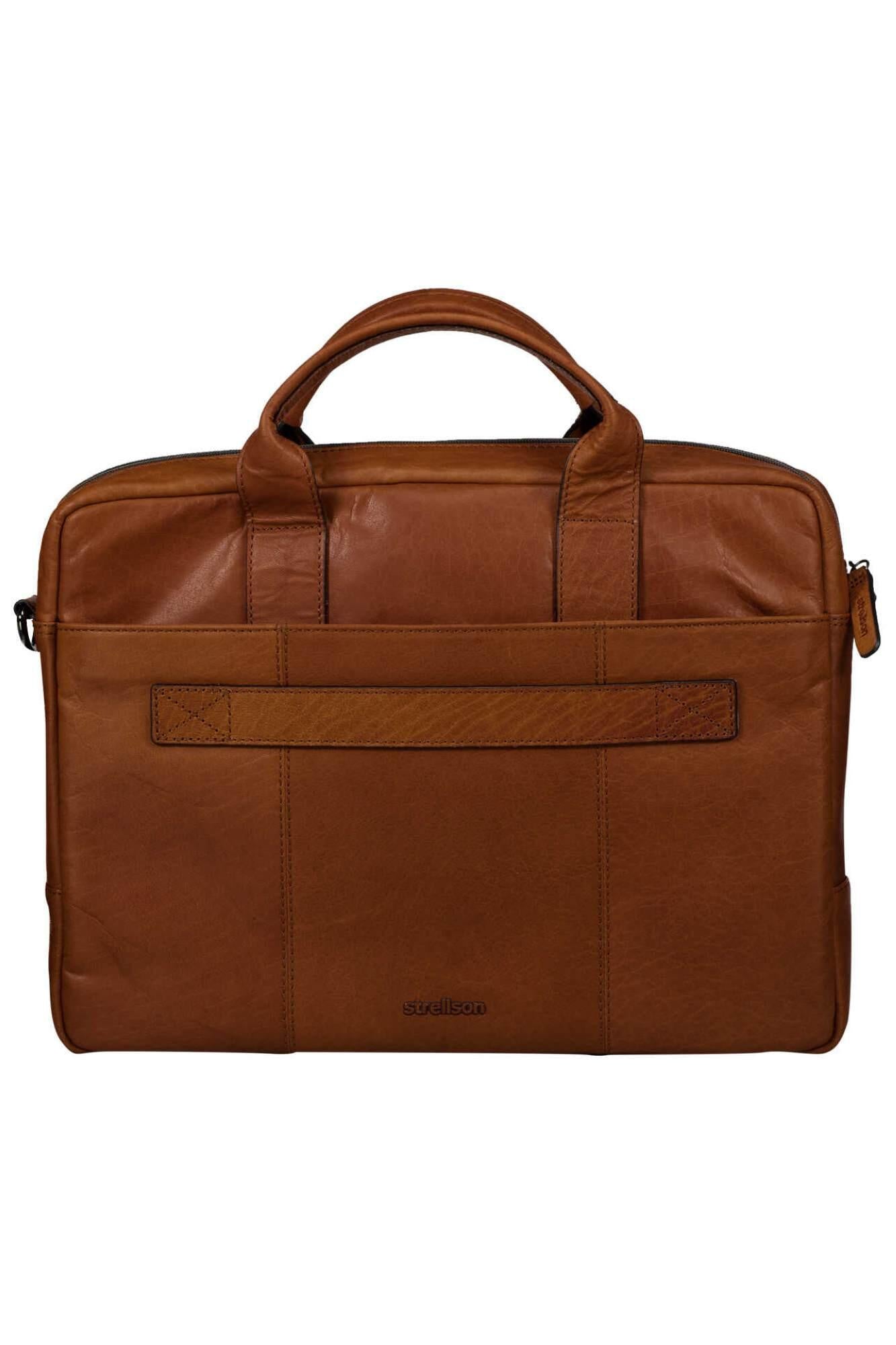 Briefcase - 703-cognac - Braun