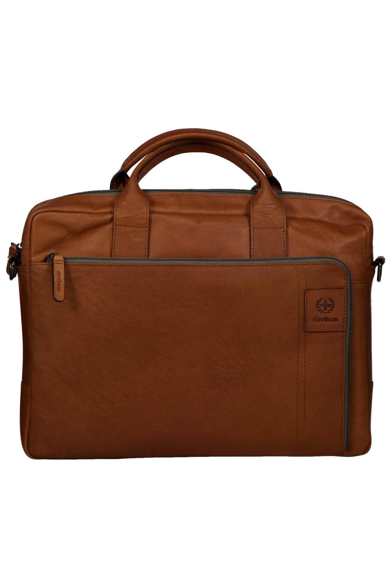 Briefcase - 703-cognac - Braun