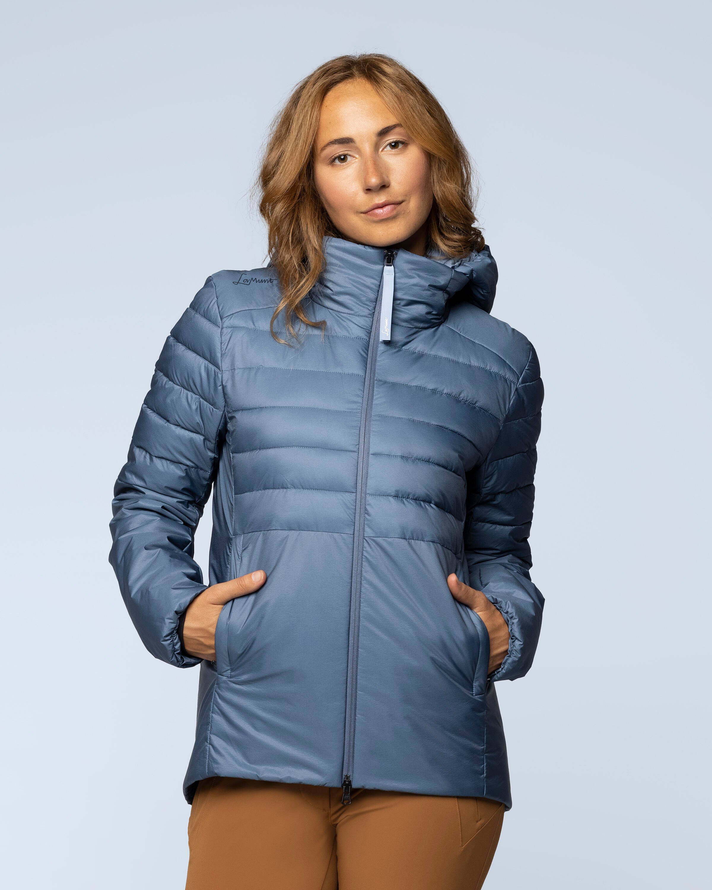 Steppjacke - 3060-antic blue - Blau