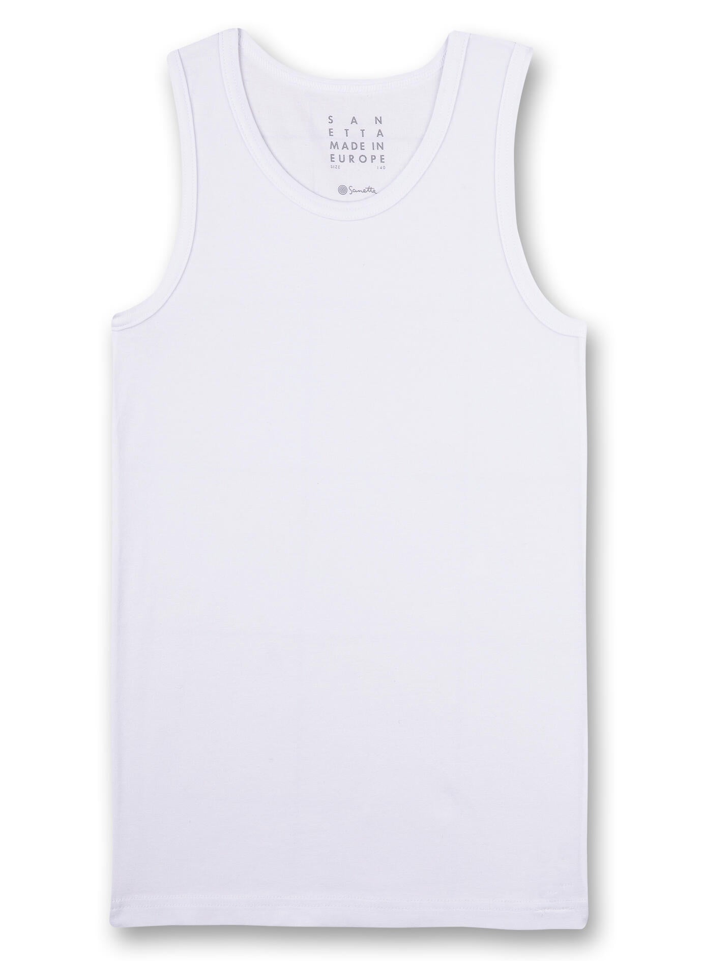 Unterhemd Tanktop - 010 white - Weiß