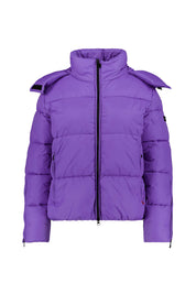 Steppjacke mit Kapuze - 632-dahlia pur - Violett